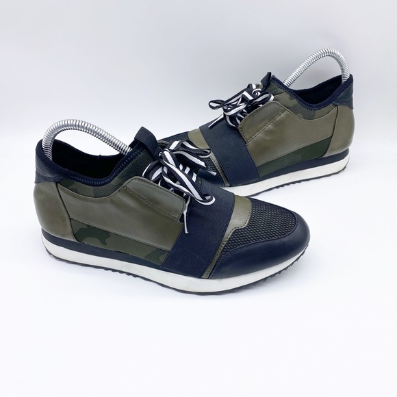 Steve Madden Kaiyo Black Camo Sneaker 9 - Picture 2 of 10